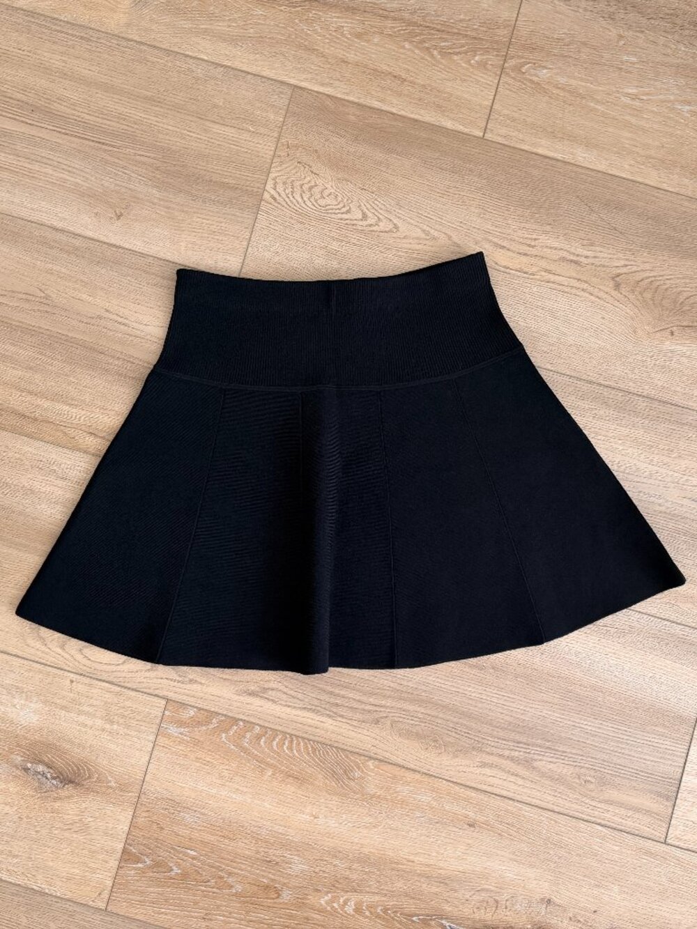 RAG & BONE Isla Flare Women's Black Mini Skirt XS